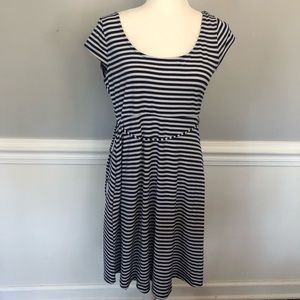 Motherhood Maternity Stripe Dress
